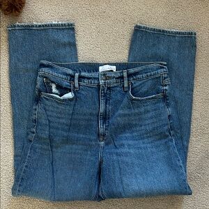 The 90s straight loft jeans